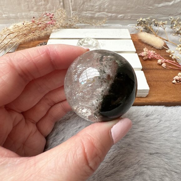 Small Garden Quartz Sphere - Picture 9 of 9